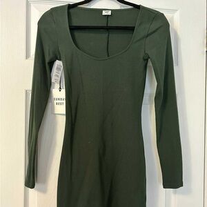NEW Green Aritzia Dress (with tags)